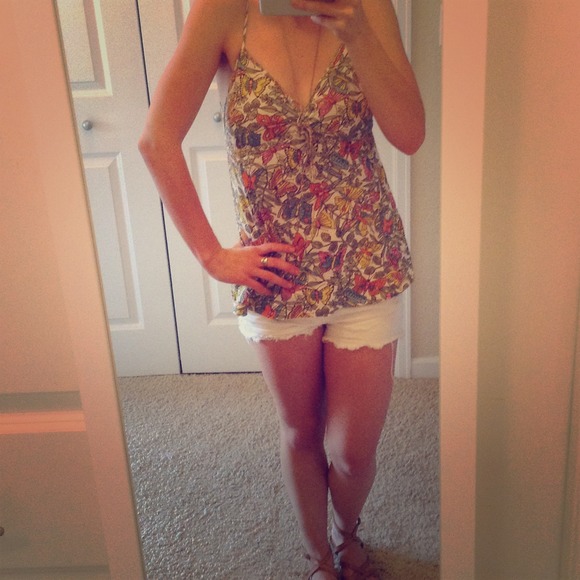 Boho Empire Waist Tank Top