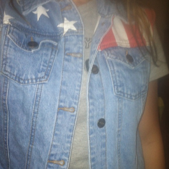 Denim vest