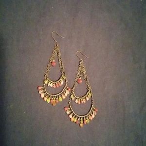 Antiqued Earrings