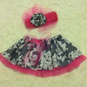 ON HOLD! :) Newborn size handmade tutu
