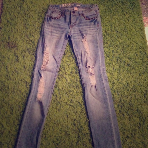 Light Wash Skinny Jeans