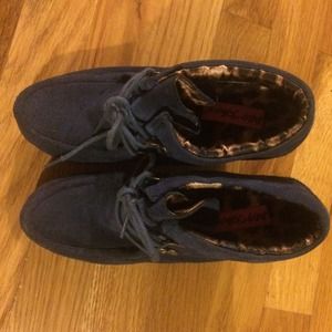 Betsy Johnson wedge booties!!!