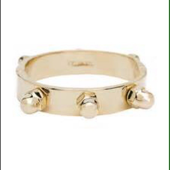 CC SKYE Venice Bolt Bangle Gold