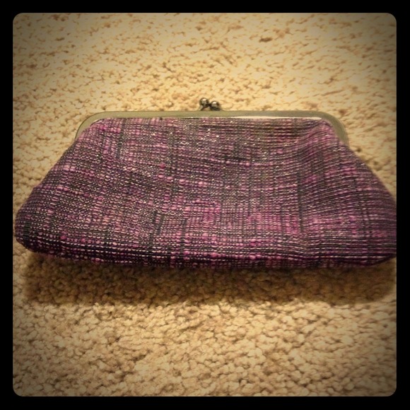 Purple clutch