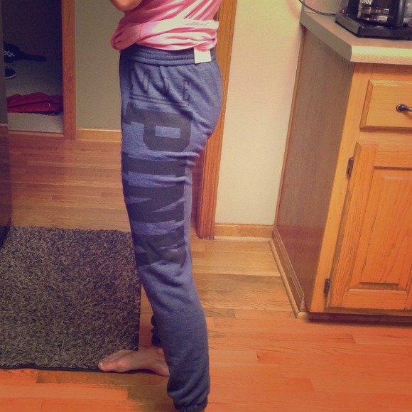 PINK Victoria's Secret Pants - Victoria's Secret pink jogger sweatpants