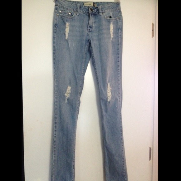 anchor blue skinnies