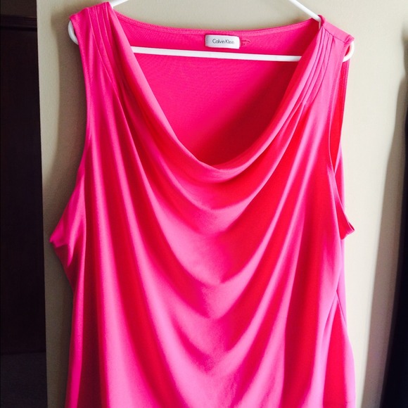 Calvin Klein Hot Pink Tank/Shell