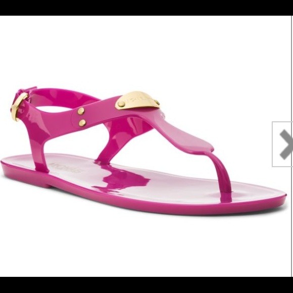 MICHAEL Michael Kors Plate Jelly Sandals