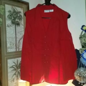 Great red summer top