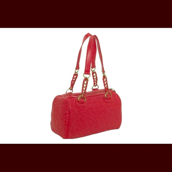 Jessica Simpson red handbag