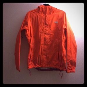 RESERVED Coral North face waterproof jacket
