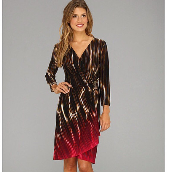 Calvin Klein Eggshell Multi dress
