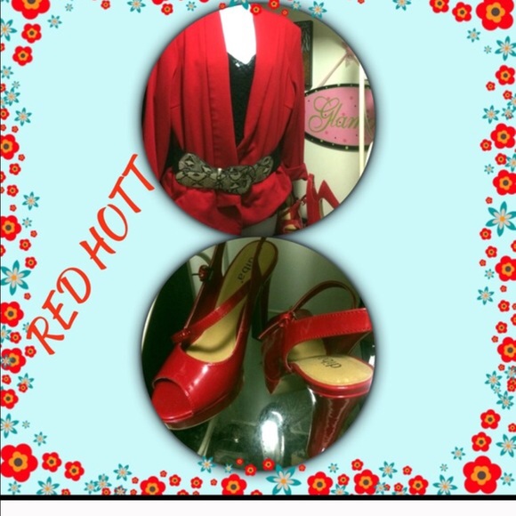 Red blazer