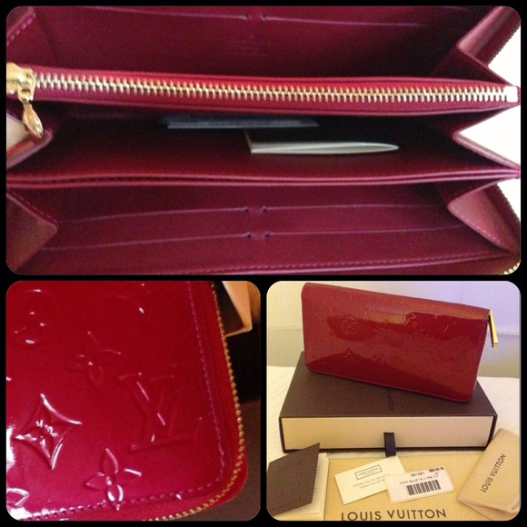 Louis Vuitton Vernis Zippy Wallet๐ Pomme D'Amour - Picture 2 of 4