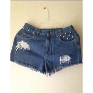 High waisted shorts