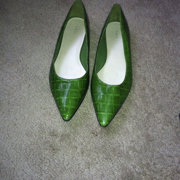 SOLD! Purple Flats and Army Green Flats! - Picture 2 of 2