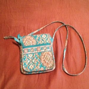 Vera Bradley Totally Turq Mini Hipster