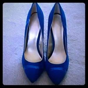 Blue High Heels