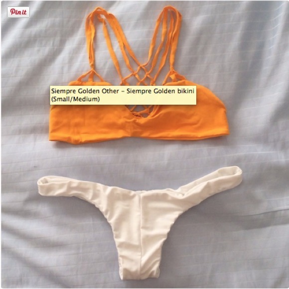 Siempre Golden Orange Shaka top