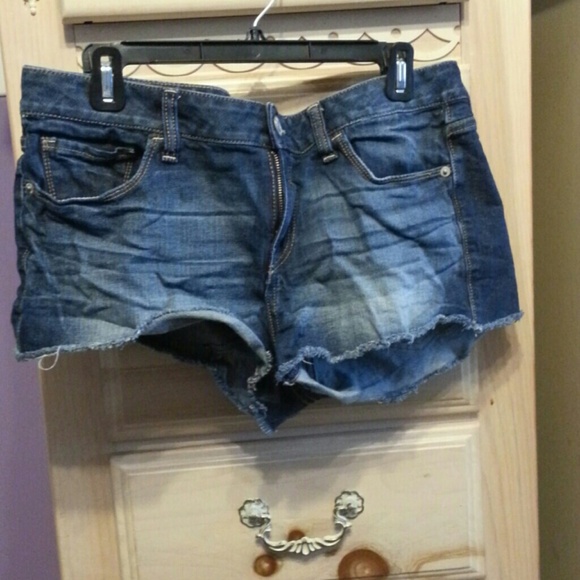 Express jean shorts