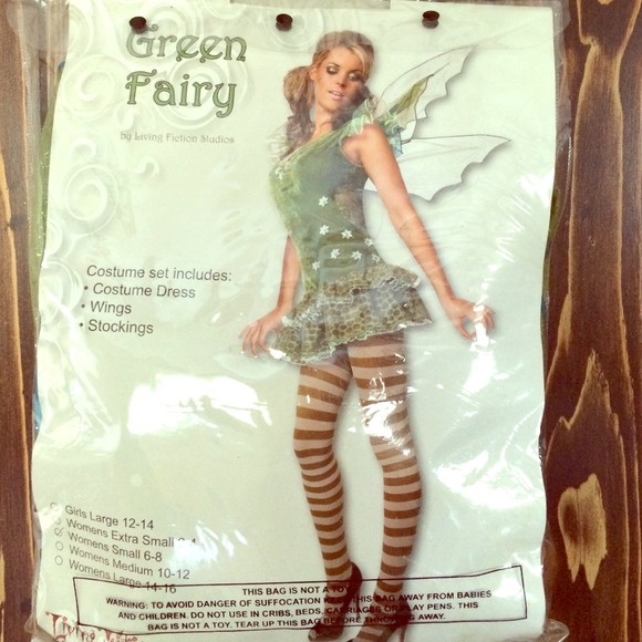 Green fairy costume