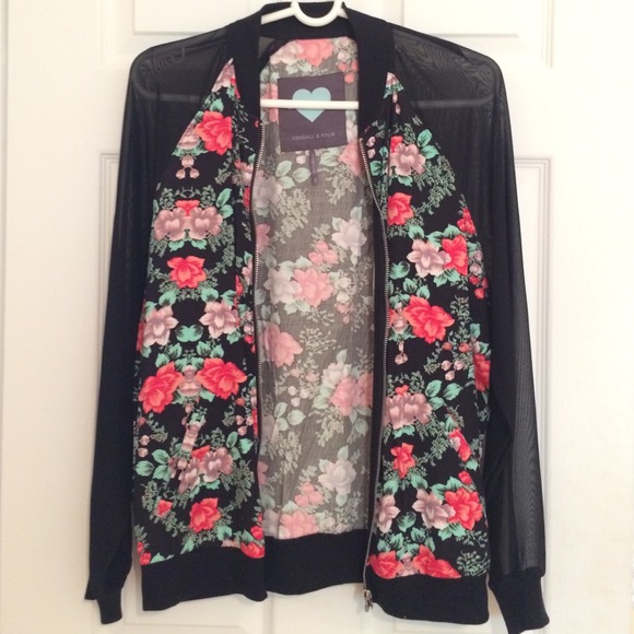 Pacsun Kendall & Kylie Feminine Bomber Jacket