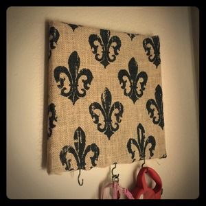 Decorated wall hanger for jewelry or anything