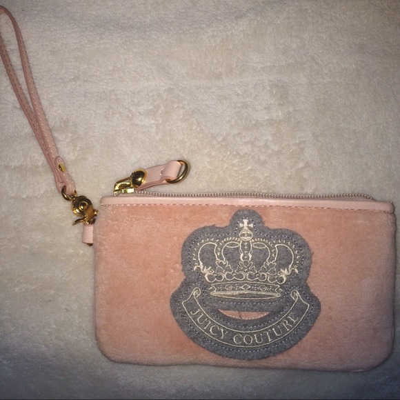 Pink juicy couture wallet/wristlet - Picture 1 of 3