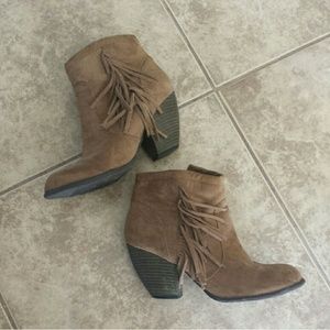 Boho chic booties