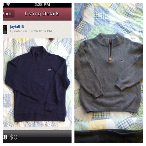 Bundle-2 Vineyard Vines boys Sweater