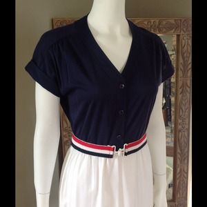 Vtg 80s Cubs Dress-Take Me Out To The Ballgame ⚾️