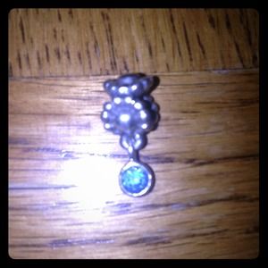 Pandora december birthstone dangle flower charm