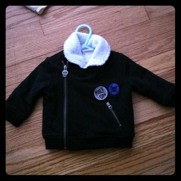Amy Coe Baby Boy Skull Jacket 3 months