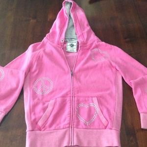 ✨✨Blinged out Victoria's Secret hoodie