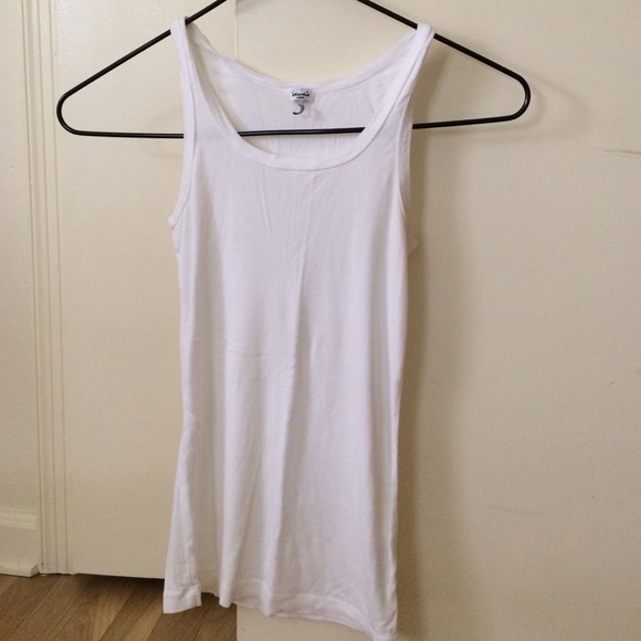 White Cotton Tank