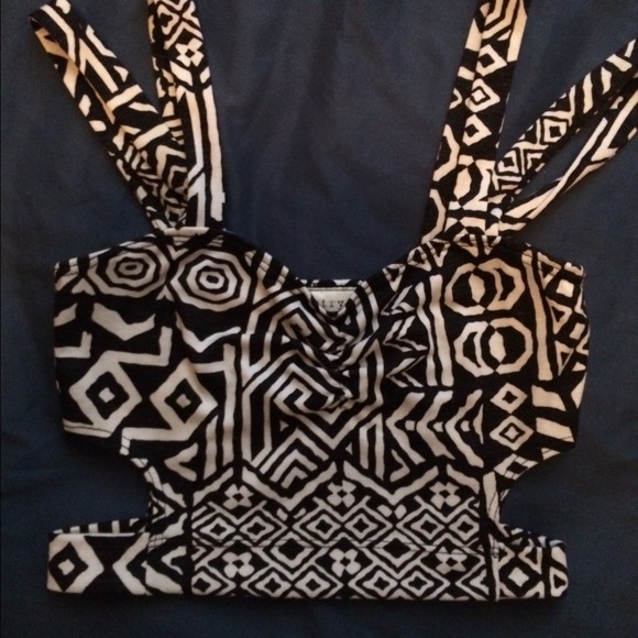 Poetry crop top