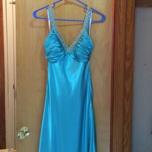 Morgan and Company prom dress evening gown