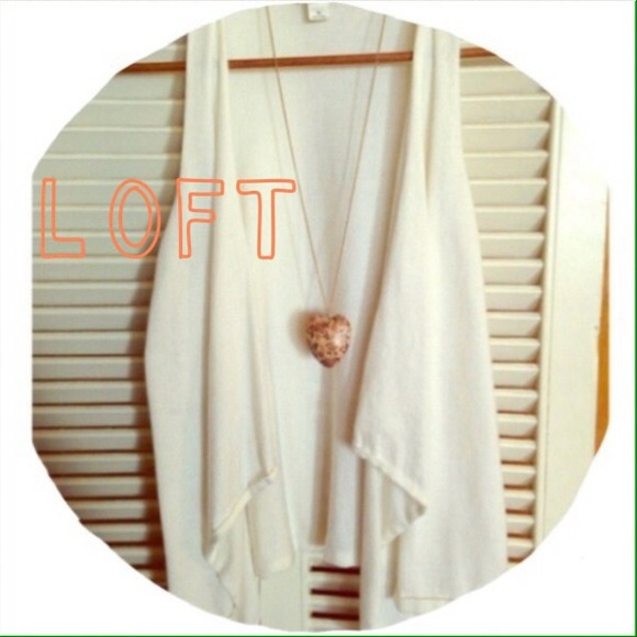 LOFT Tops - ⛔️SOLD in bundle⛔️ LOFT Draped Vest