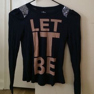Juicy Couture "Let It Be" Shirt