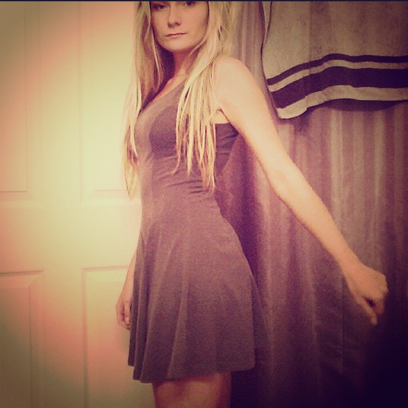 Dresses & Skirts - Navy blue skater dress.