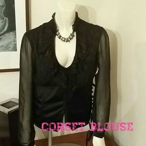 💟Sold💟Corset Blouse
