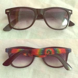 Tie dye sunglasses
