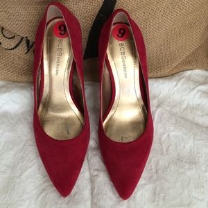 BCBG Suede Pumps