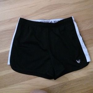 Justice Black Running Shorts