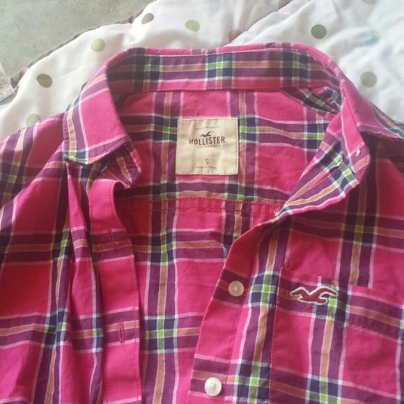 Plaid quarter sleeve shirt - Picture 1 of 2
