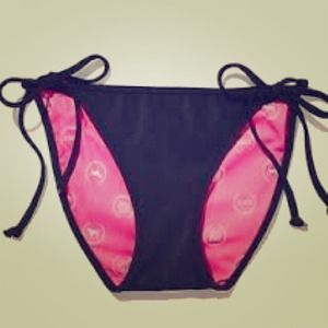 Victoria's Secret Pink Black Bikini bottom