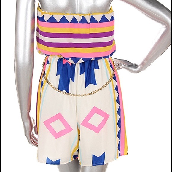 🎉HPx3🎉 - The SARAH tribal romper - Picture 3 of 4