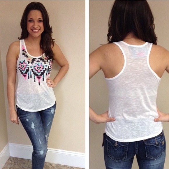 💢SOLD💢aztec Sparkle Tank💎💖