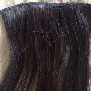 100% human hair clip in extensions