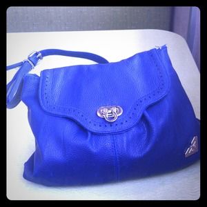 Roxy leather satchel purse